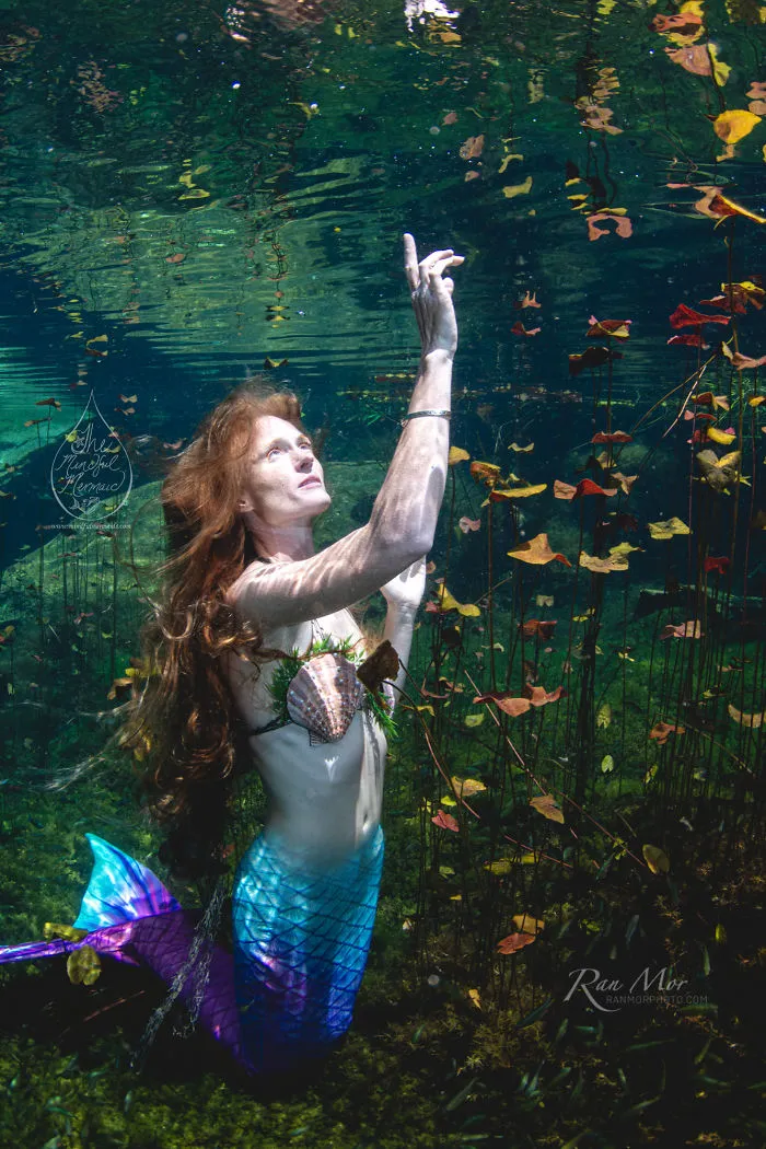 I Took Photos Of A Real Mermaid In An Enchanted Underwater Forest