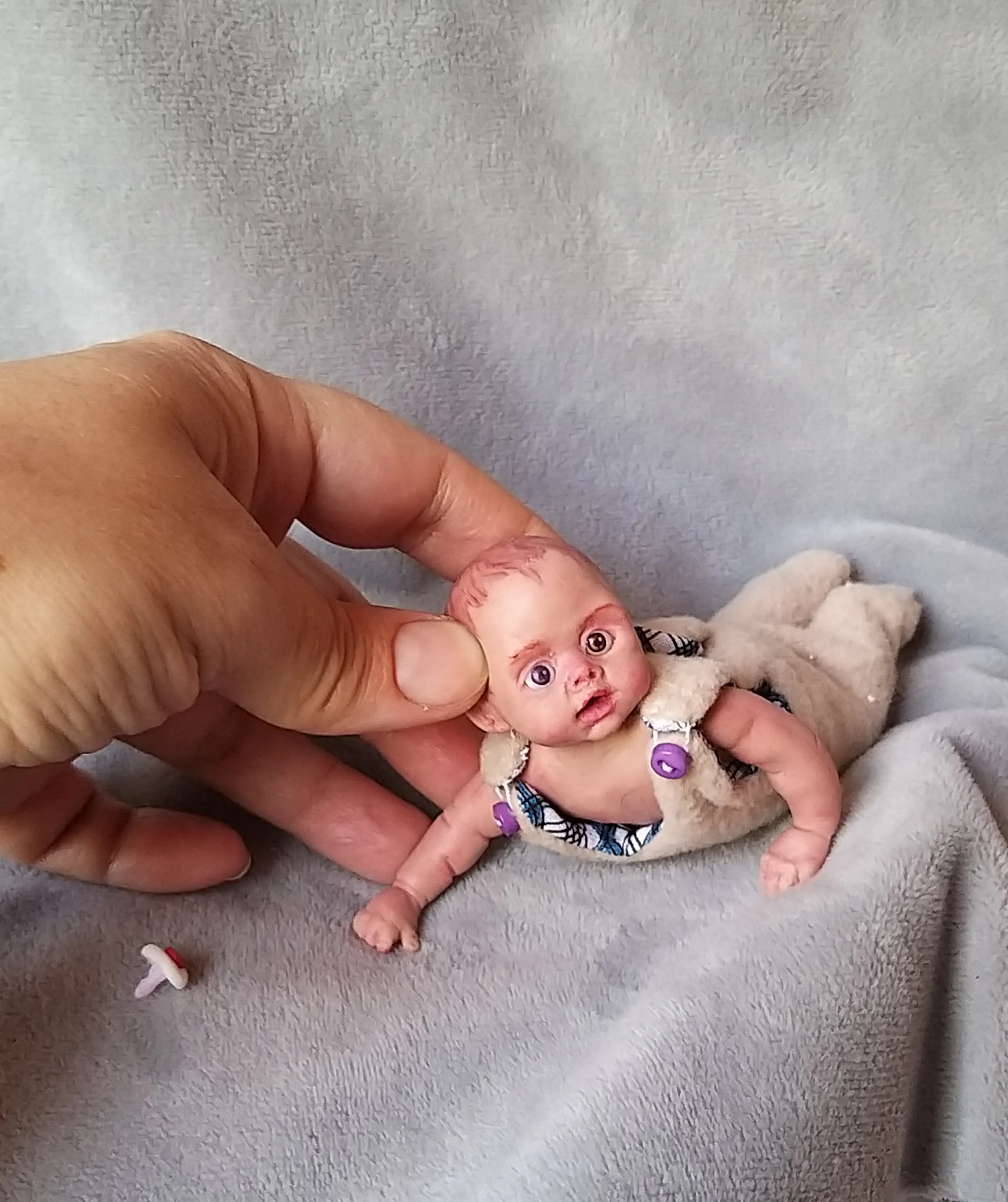 Mini Silicone Babies -Minireborn, Cute And Realistic Baby Dolls By Dollartist Kovalevadoll