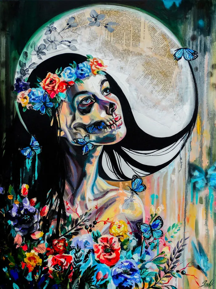 40 Creepy Women Portraits That I Painted In The Last Two Years