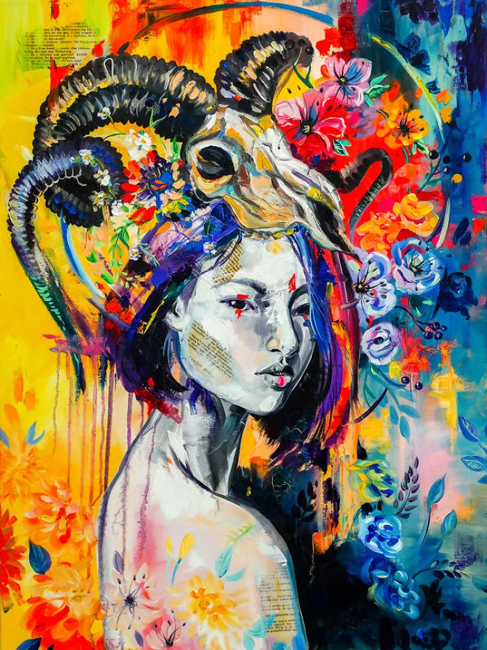 40 Creepy Women Portraits That I Painted In The Last Two Years
