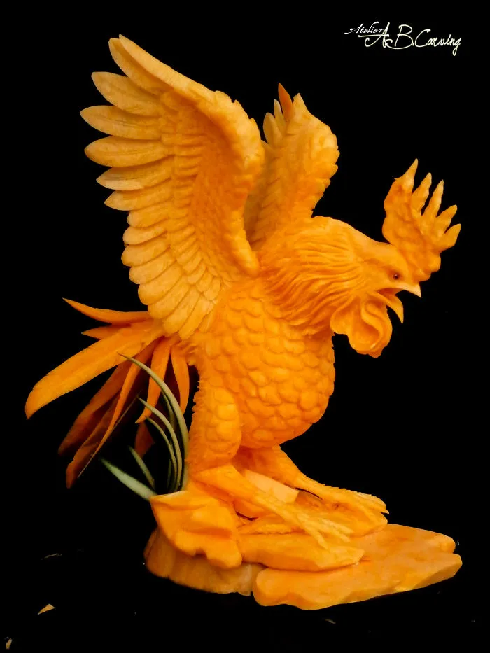 I Am A Fruit Carving Artist From Bulgaria And Here Are 26 Of My Alternative Halloween Pumpkins (New Pics)