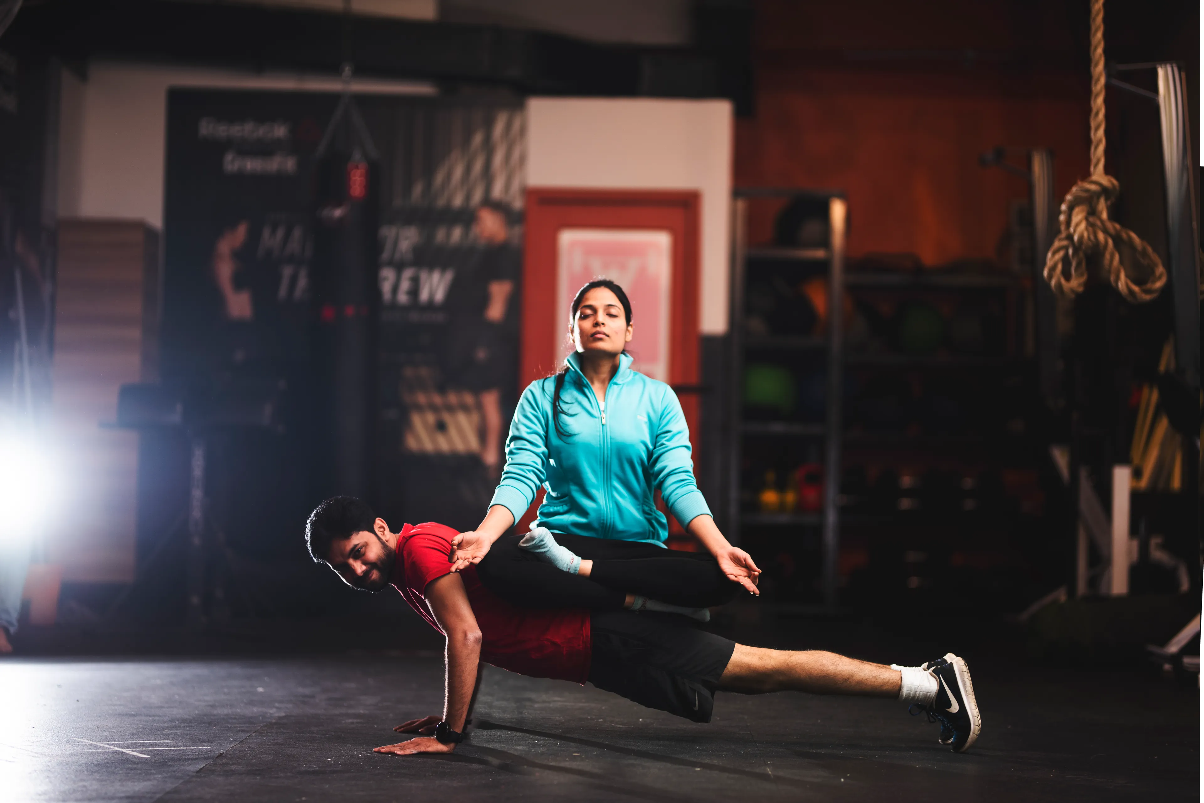 I Decided To Shoot Pre-Wedding In Gym.