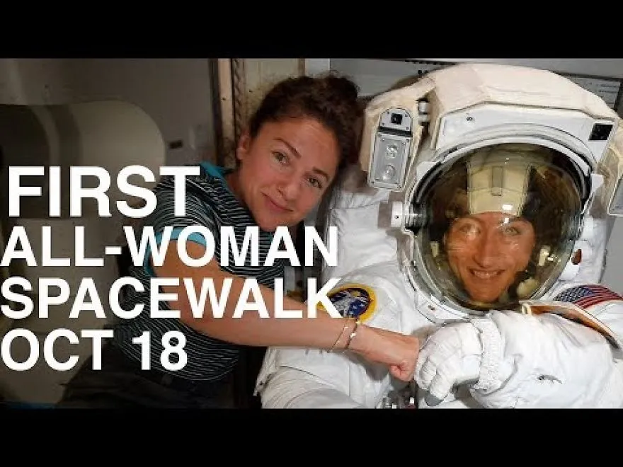 I'm Excited, Nasa Is Making History With Its First Ever All-Woman Spacewalk!