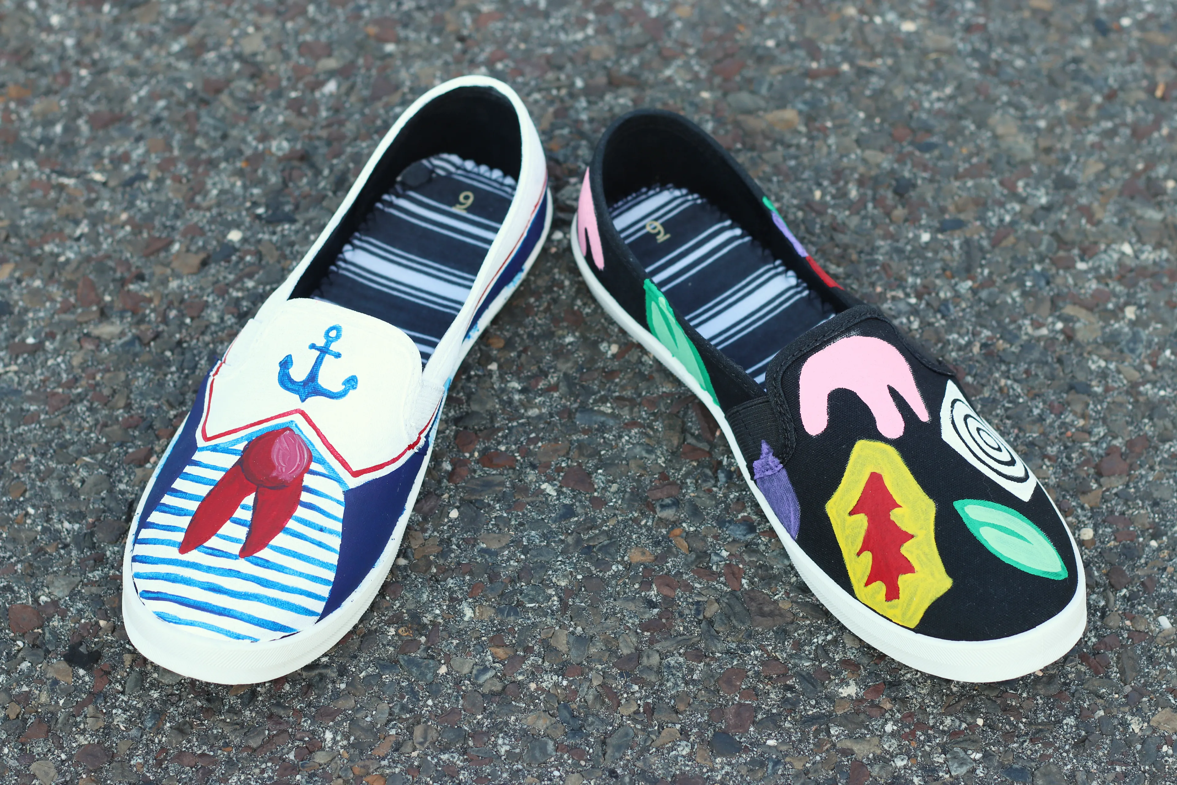 DIY Stranger Things Shoes