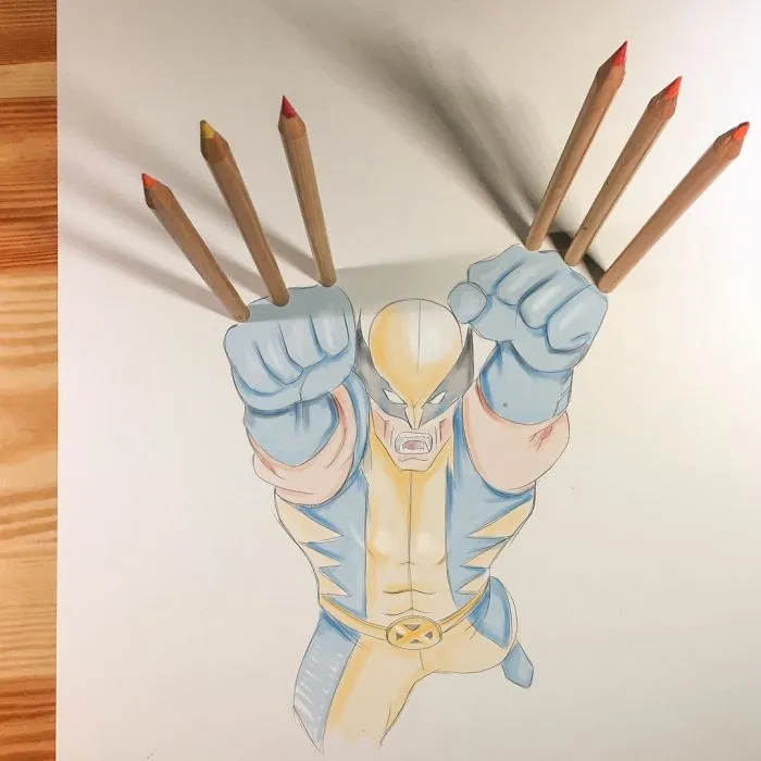 30 Illustrations That Blur The Line Between Drawing And Reality By Luigi Kemo Volo