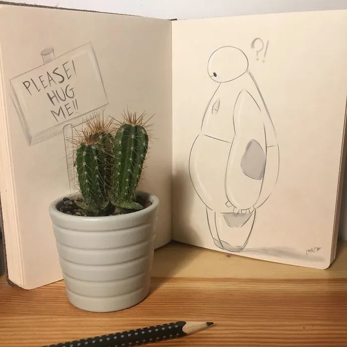 30 Illustrations That Blur The Line Between Drawing And Reality By Luigi Kemo Volo