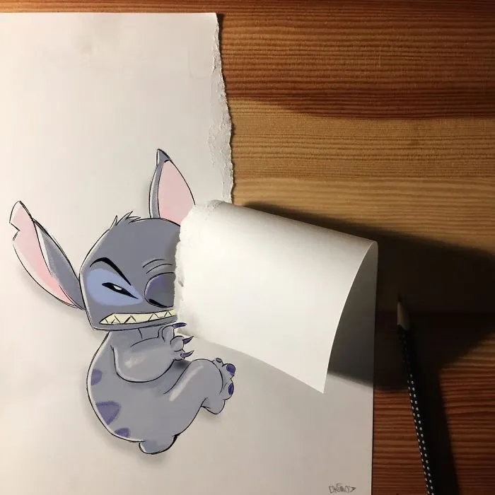 30 Illustrations That Blur The Line Between Drawing And Reality By Luigi Kemo Volo
