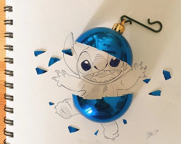30 Illustrations That Blur The Line Between Drawing And Reality By Luigi Kemo Volo