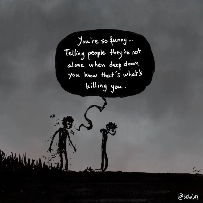 I Illustrate My Darkest Thoughts To Help People Understand What It’s Like To Suffer From Mental Illness (New Pics)