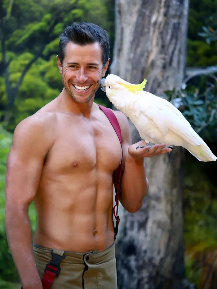 Australian Firefighters Pose With Animals For 2020 Charity Calendar, And The Photos Are So Hot They May Start Fires
