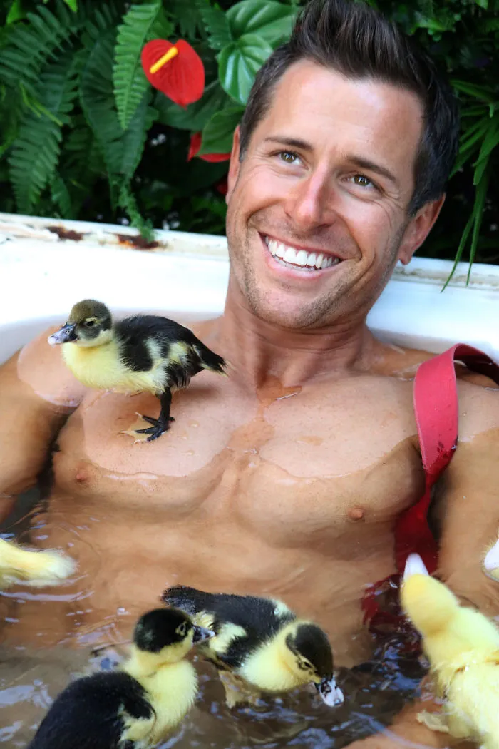Australian Firefighters Pose With Animals For 2020 Charity Calendar, And The Photos Are So Hot They May Start Fires