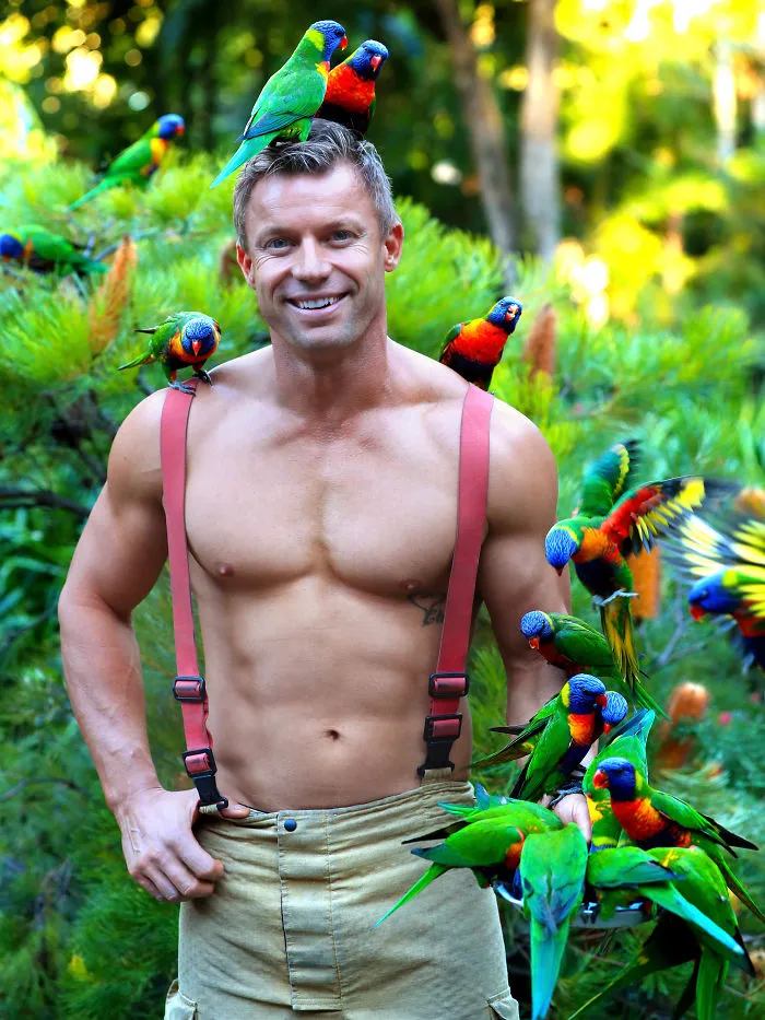 Australian Firefighters Pose With Animals For 2020 Charity Calendar, And The Photos Are So Hot They May Start Fires