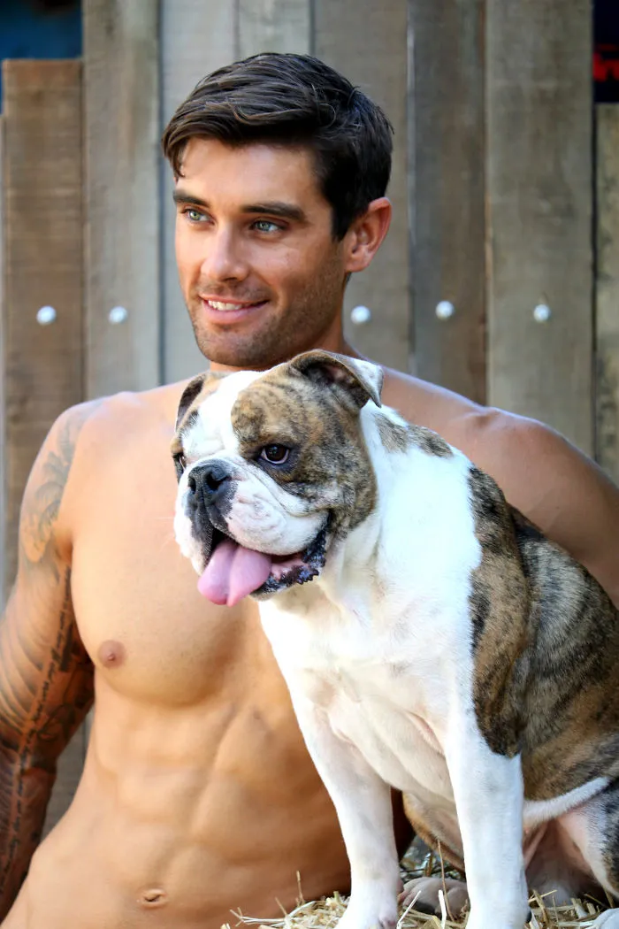 Australian Firefighters Pose With Animals For 2020 Charity Calendar, And The Photos Are So Hot They May Start Fires