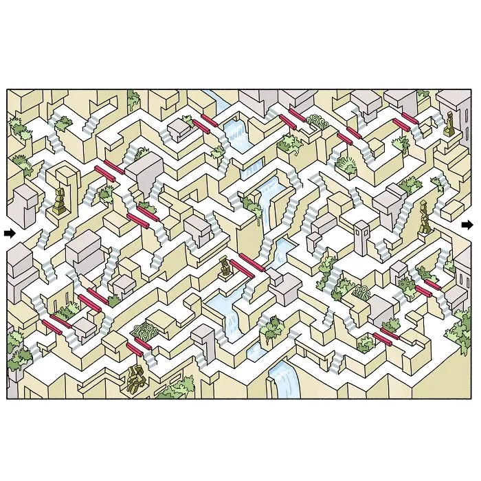 Artist Creates Mind-Boggling Mazes And Here Are 27 Of Them
