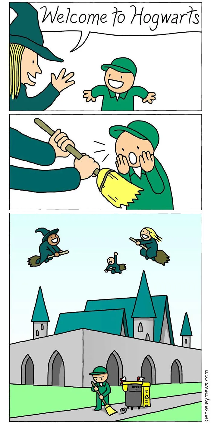 Artist Adds Dark Humor To His Comics That Look Innocent At First (30 Pics)