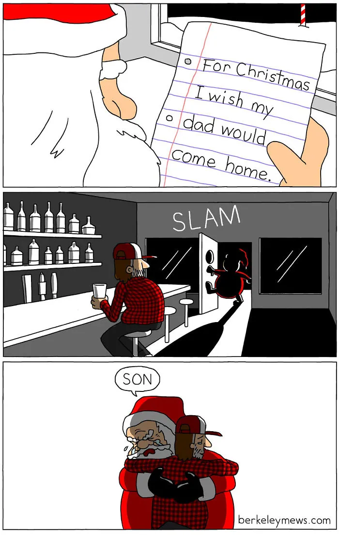 Artist Adds Dark Humor To His Comics That Look Innocent At First (30 Pics)