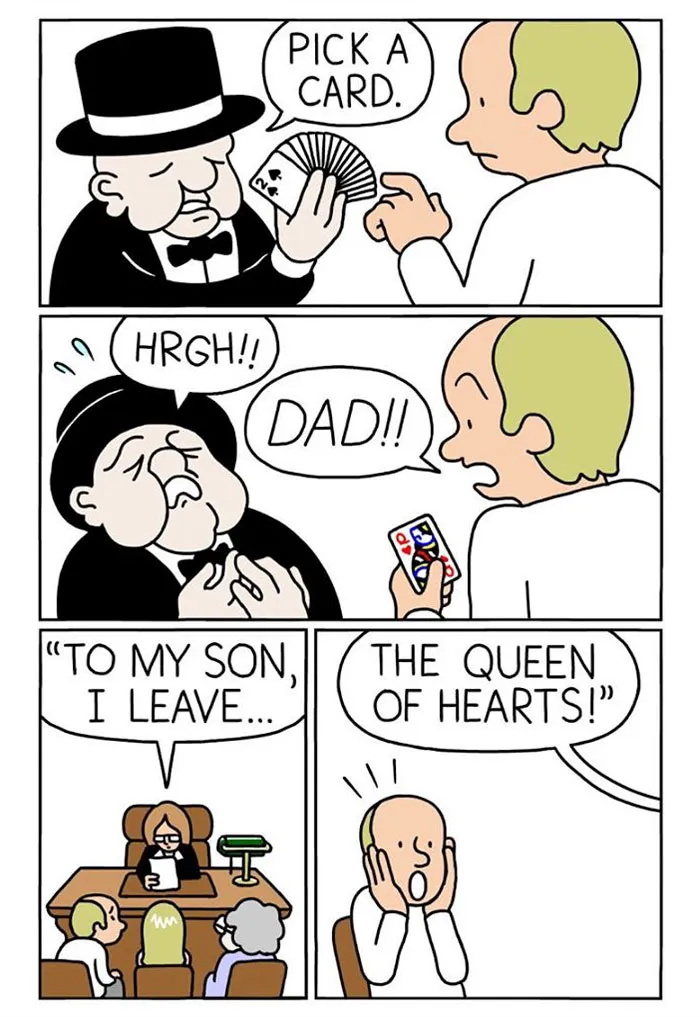 Artist Adds Dark Humor To His Comics That Look Innocent At First (30 Pics)