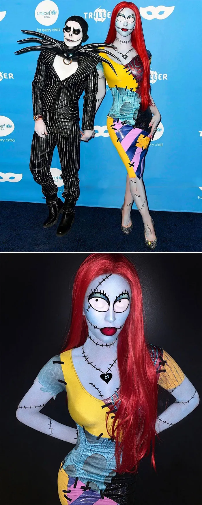 Gigi Gorgeous Y Nats Getty Gorgeous Como Jack Skellington Y Sally
