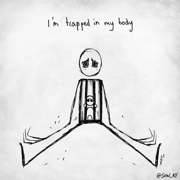 I Illustrate My Darkest Thoughts To Help People Understand What It’s Like To Suffer From Mental Illness (New Pics)