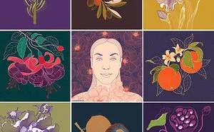 Illustrations From Adept Lines & Botanical Addict