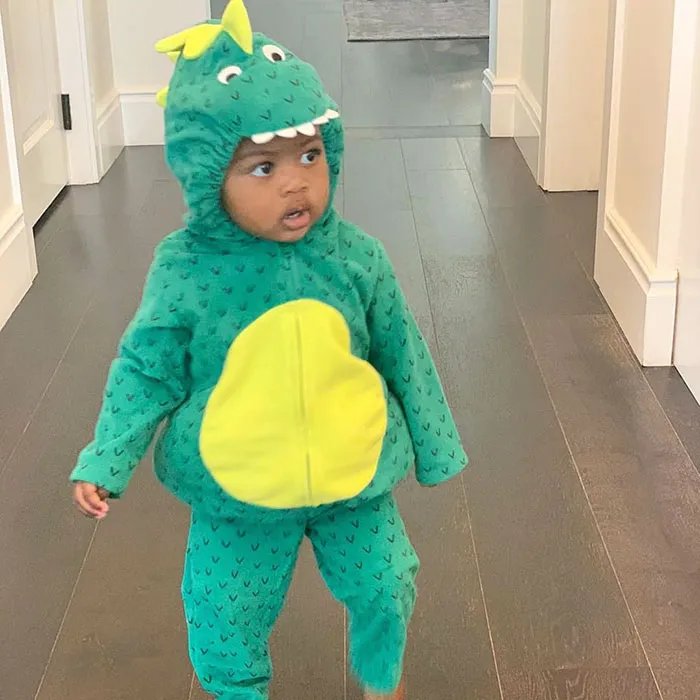Gabrielle Union's Daughter Kaavia Dressed As Dragon