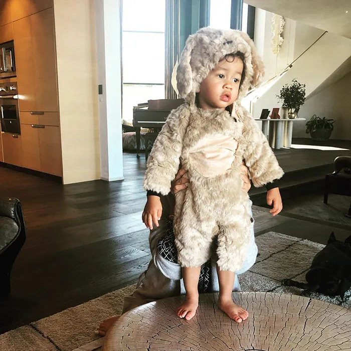Chrissy Teigen And John Legend's Son Miles Dressed As A Puppy