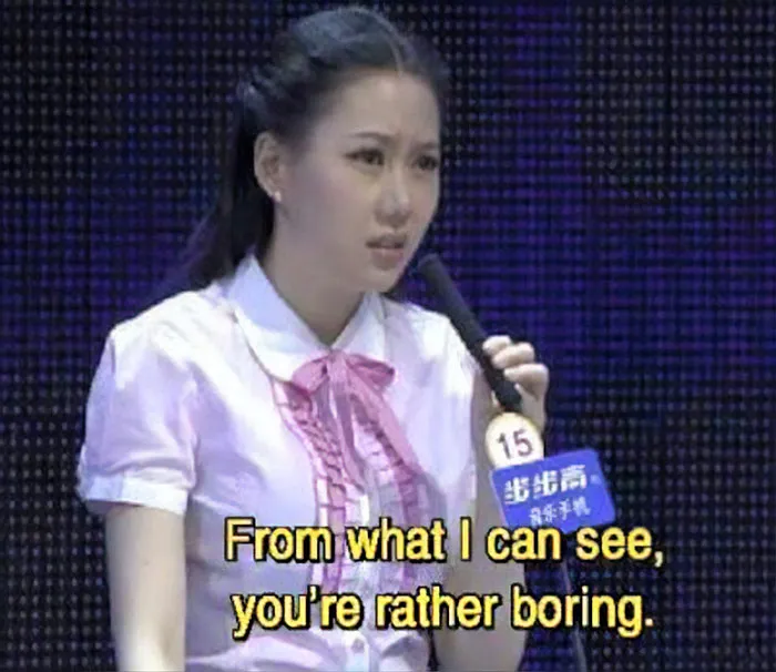People Can't Believe This Chinese Dating Show And Their Participants Are Real (30 Pics)