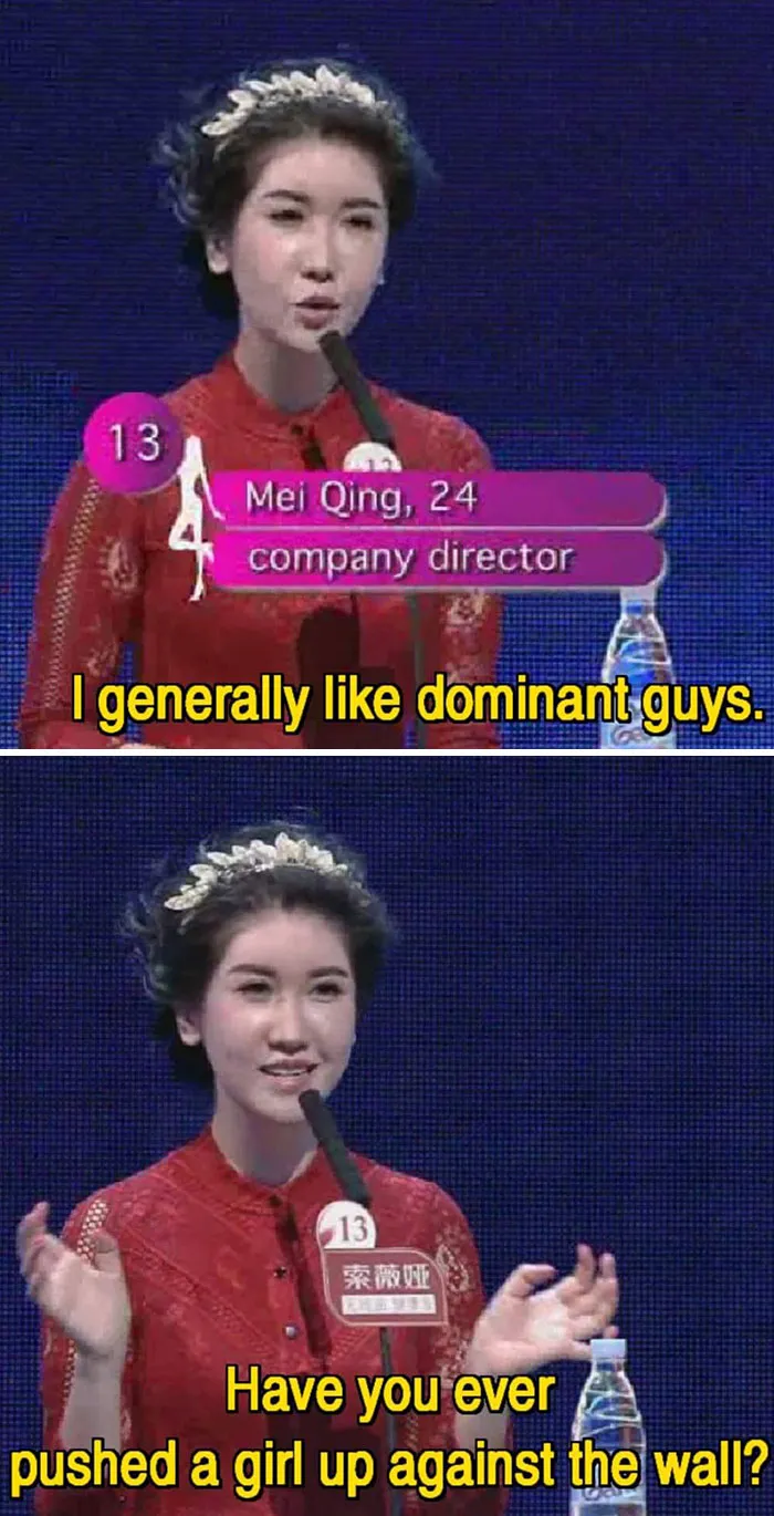 People Can't Believe This Chinese Dating Show And Their Participants Are Real (30 Pics)