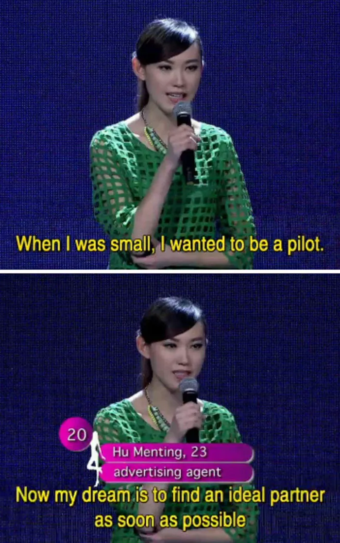 People Can't Believe This Chinese Dating Show And Their Participants Are Real (30 Pics)