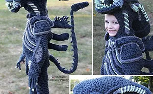 Woman Crochets Full Body Halloween Costumes For Her Kids (11 Pics)