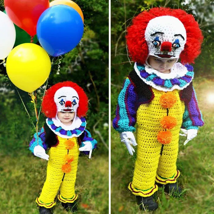 Disfraz de ganchillo de Pennywise