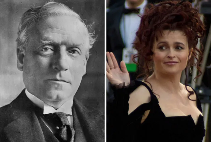 Herbert Henry Asquith & Helena Bonham Carter