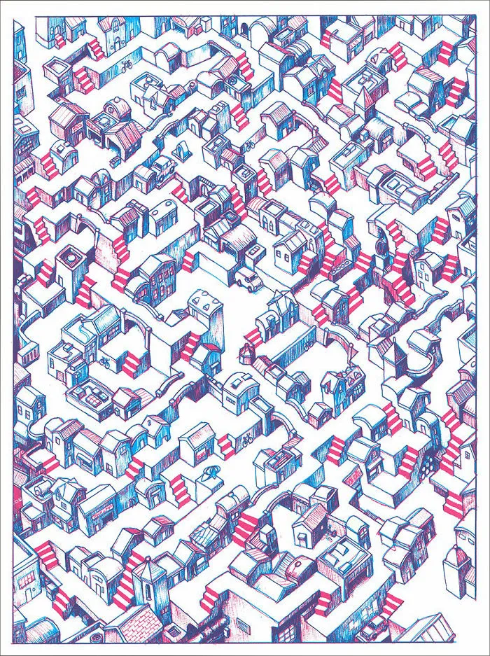 Artist Creates Mind-Boggling Mazes And Here Are 27 Of Them