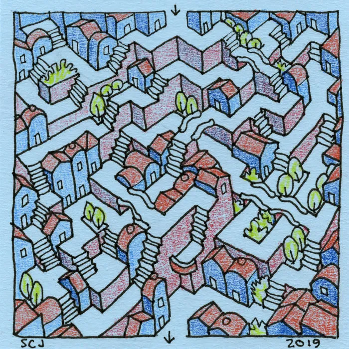 Artist Creates Mind-Boggling Mazes And Here Are 27 Of Them