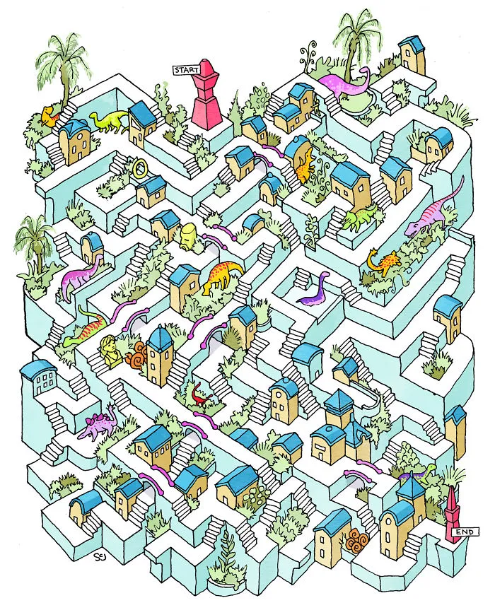 Artist Creates Mind-Boggling Mazes And Here Are 27 Of Them