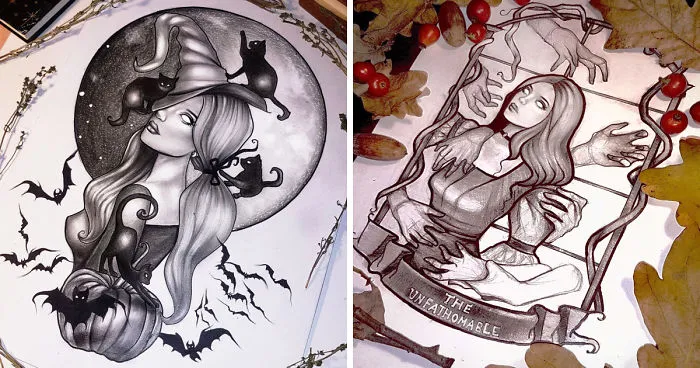 Trick Or Treat? Witchy October Art For All The Halloween Lovers