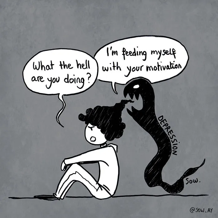 I Illustrate My Darkest Thoughts To Help People Understand What It’s Like To Suffer From Mental Illness (New Pics)