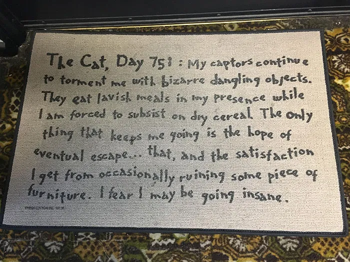 This Person's Doormat