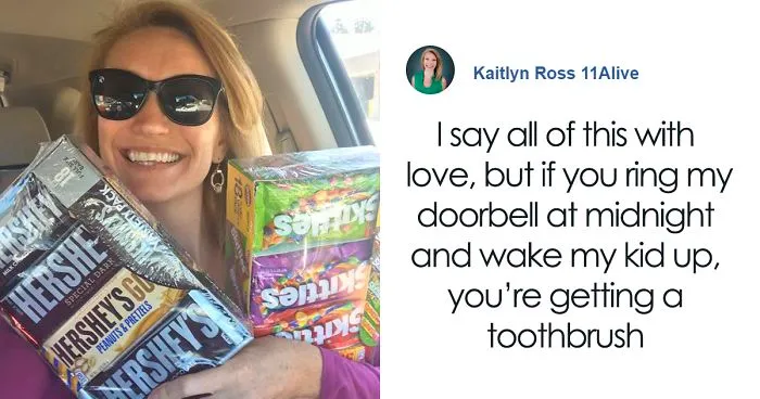 Woman Says She's Gonna 'Break The Law' And Give Candy To Kids On Halloween In A Powerful Post