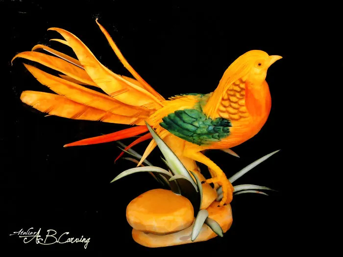 I Am A Fruit Carving Artist From Bulgaria And Here Are 26 Of My Alternative Halloween Pumpkins (New Pics)