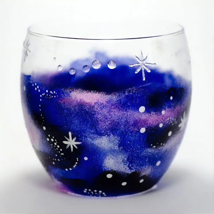 This Ukrainian Artist Handpaints Glassware And Here Are The 30 Most Intricate Designs