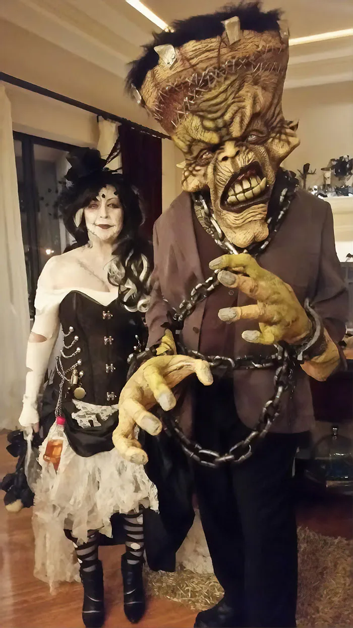 I Couldn't Find A Costume But My Wife Went All Out