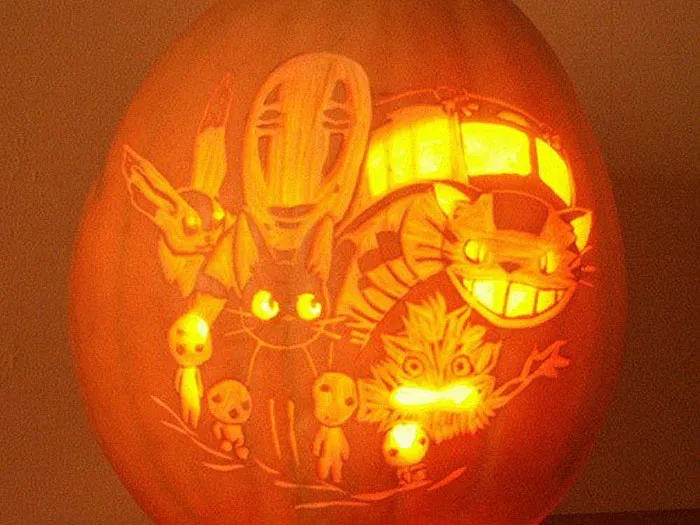 45 Studio Ghibli-Inspired Halloween Pumpkins That People Carved To Pay Tribute To Their Favorite Characters