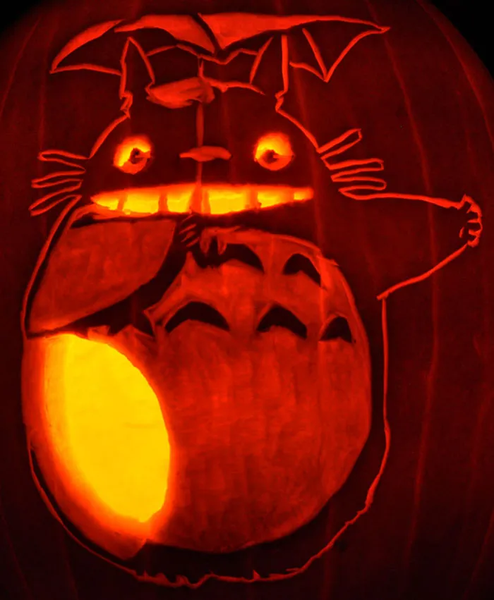 45 Studio Ghibli-Inspired Halloween Pumpkins That People Carved To Pay Tribute To Their Favorite Characters