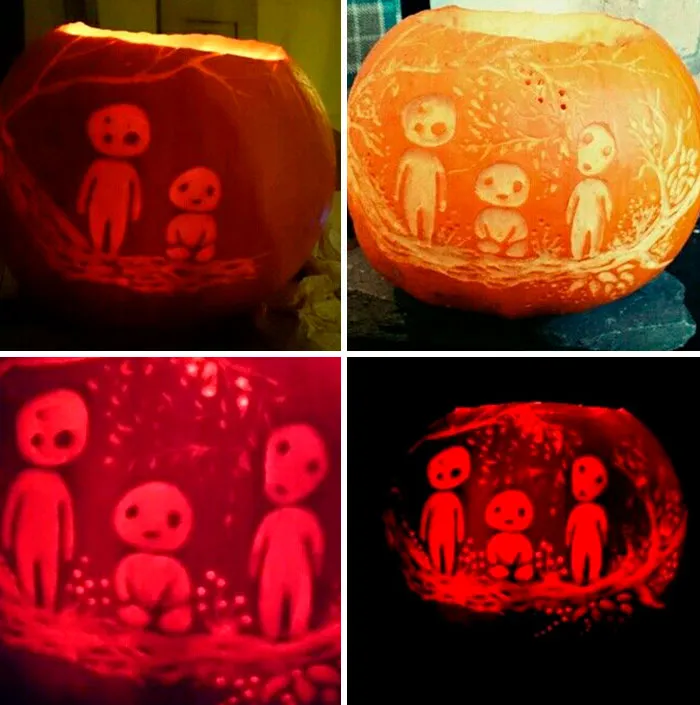 45 Studio Ghibli-Inspired Halloween Pumpkins That People Carved To Pay Tribute To Their Favorite Characters