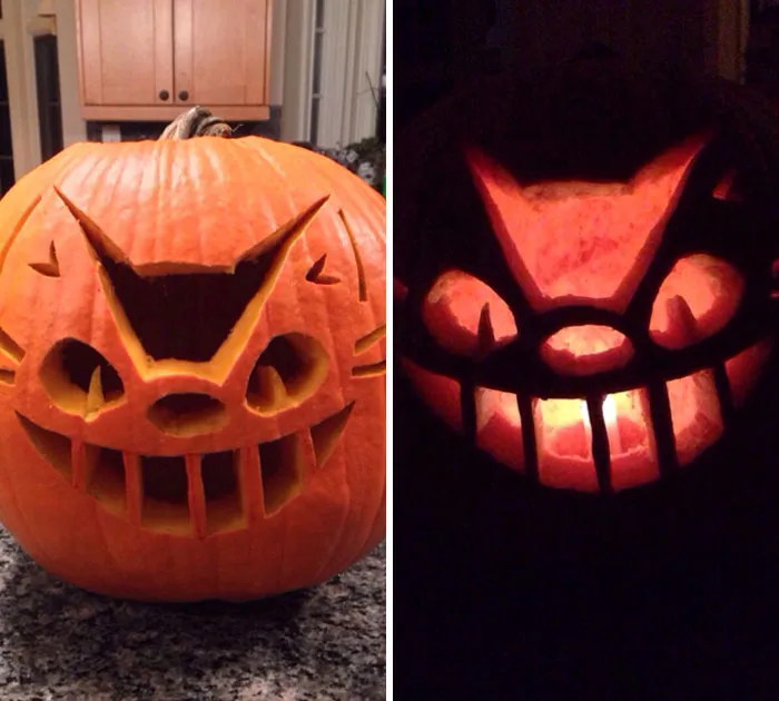 45 Studio Ghibli-Inspired Halloween Pumpkins That People Carved To Pay Tribute To Their Favorite Characters