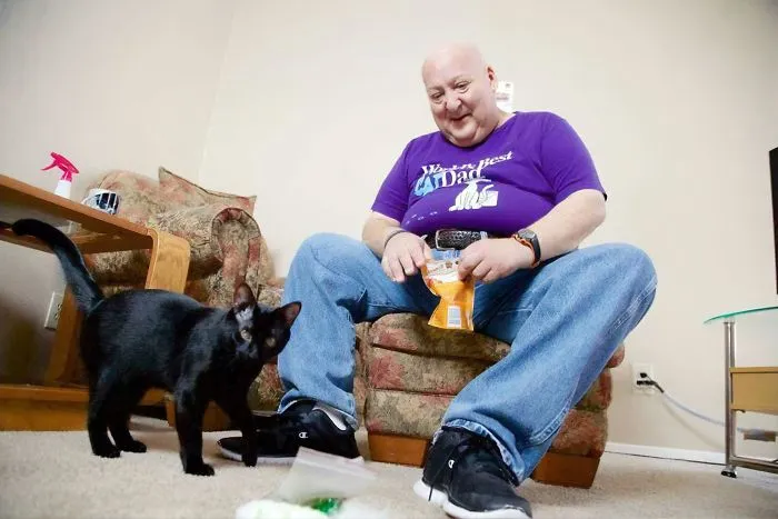 Blake, The Cat That Helps Its Owner Deal With Brain-Induced Seizures