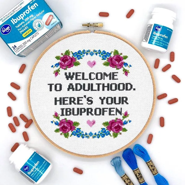 I Am A Cross Stitch Designer And You're Going To Love My Funny Designs