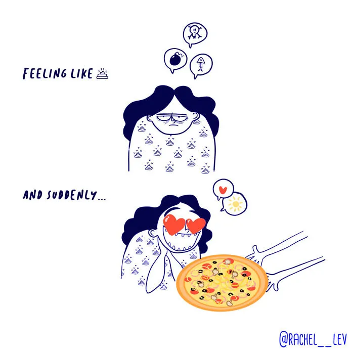 Creo Divertidas Ilustraciones A Todo Color Para Reírme De Los Problemas A Los Que Damos Demasiada Atención Las Mujeres (20 Fotos)