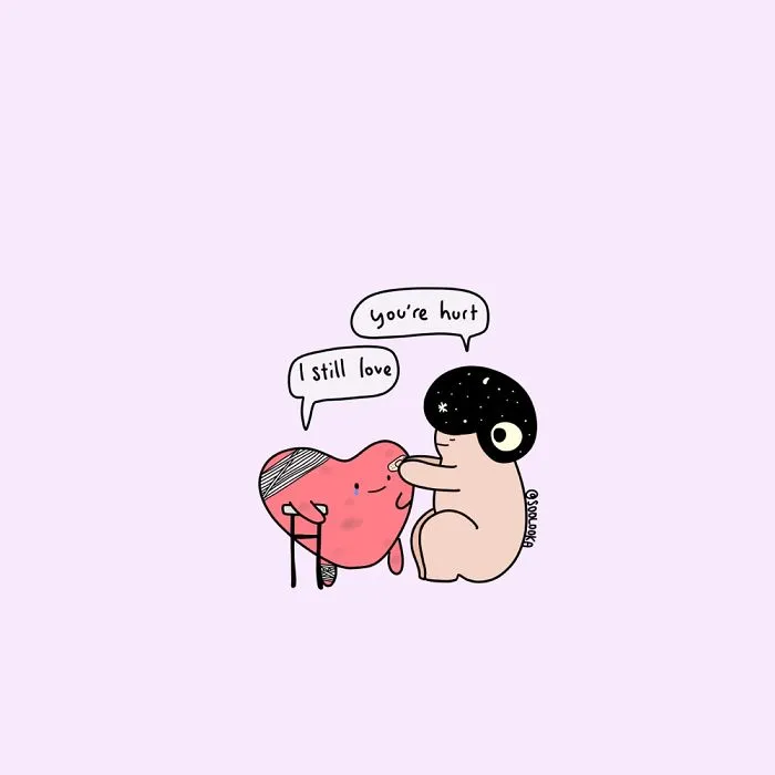 My 30 Inspiring Illustrations To Help You Focus On Self-Love (New Pics)